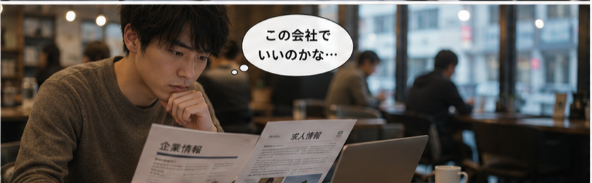 就活や転活で何から始めればいいか分からず、夜に机で悩む若手社会人・学生